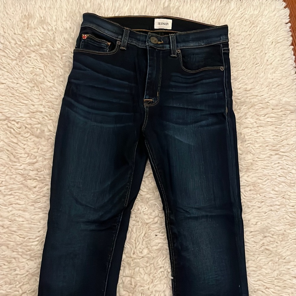 Hudson skinny high waisted jeans